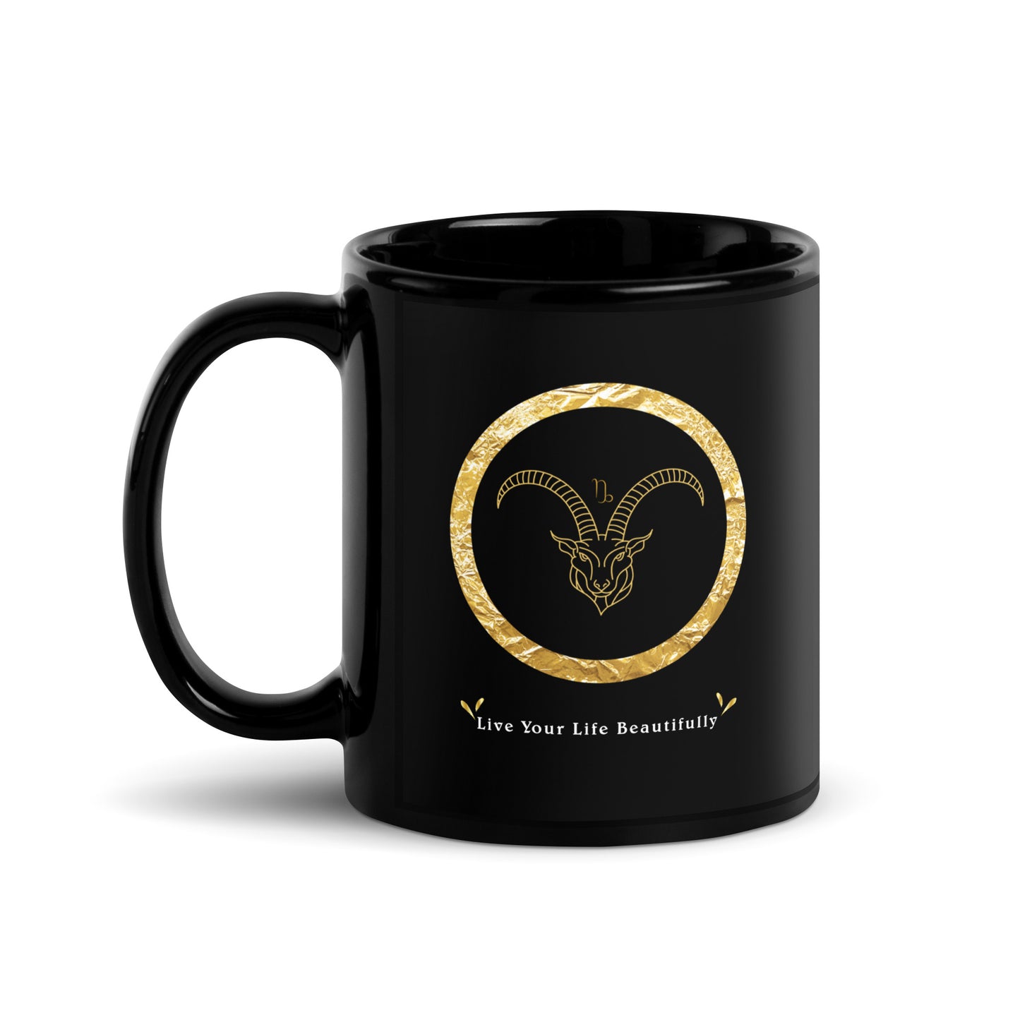 Capricorn Dare 2 Dream Inspirational Glossy Mug