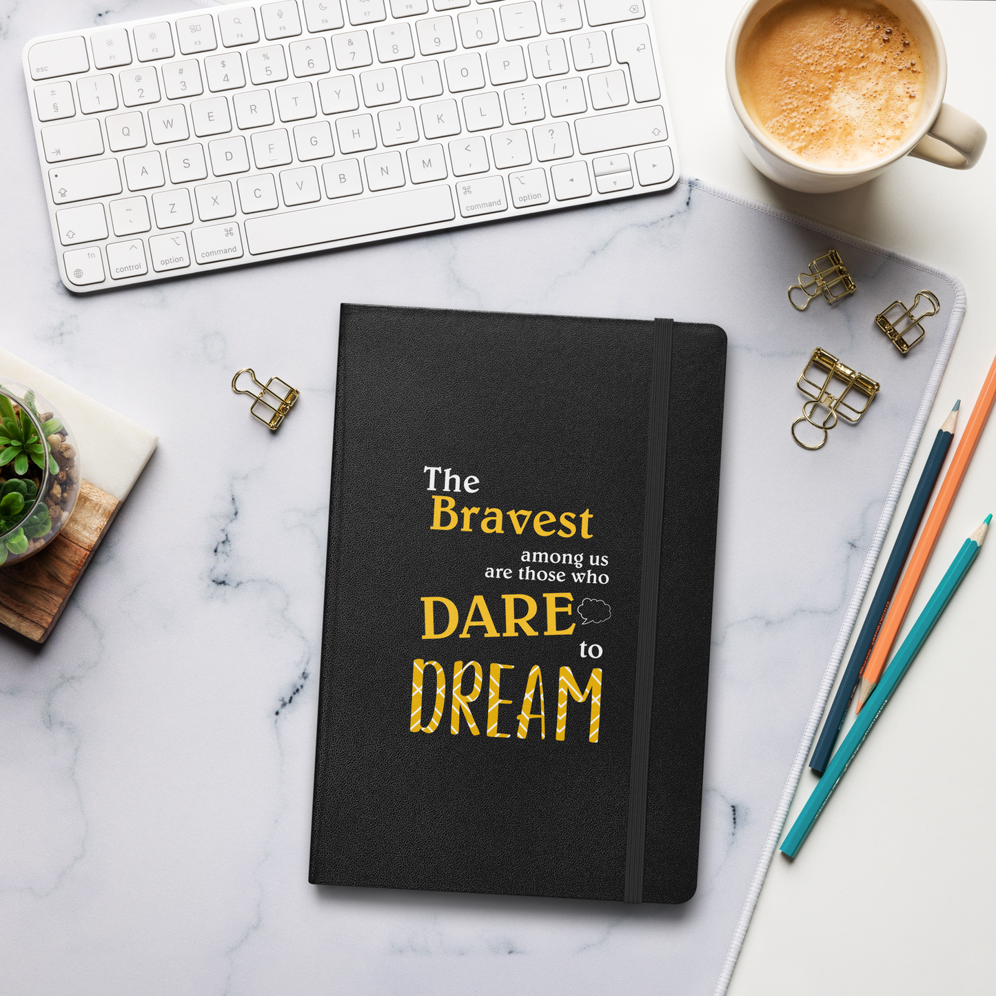 Dare 2 Dream Journal Hardcover bound notebook